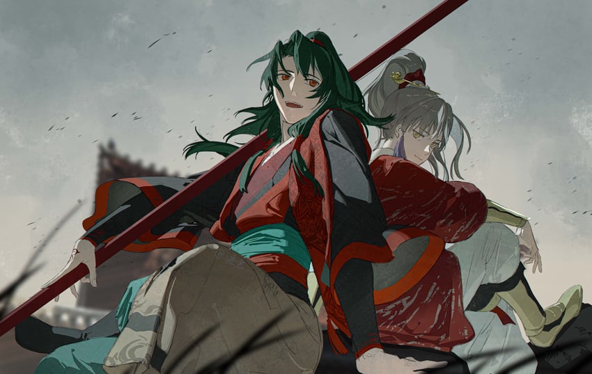 archer and zheng chenggong (fate and 1 more) drawn by turece