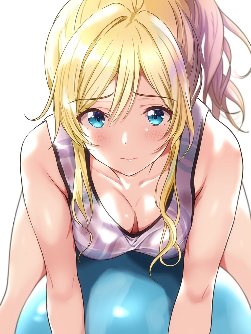 ayase eli (love live! and 1 more) drawn by borgbutler