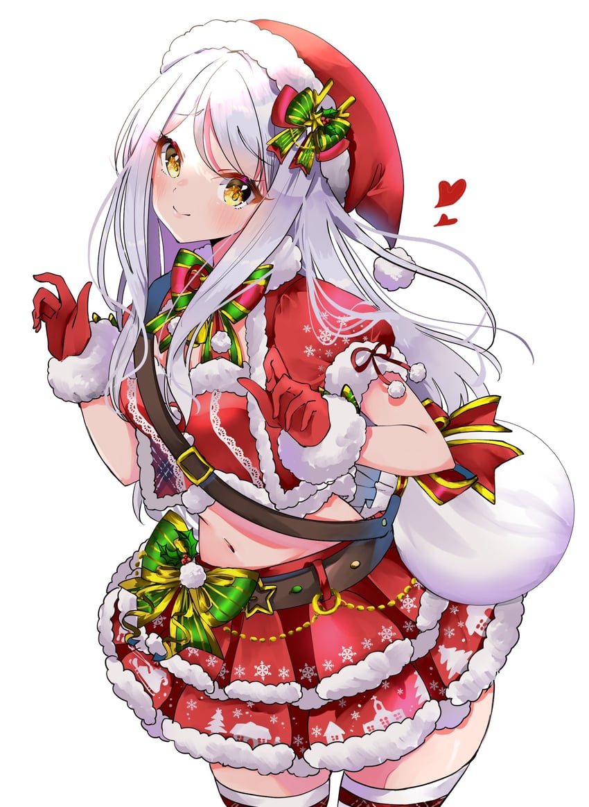 eve santaclaus (idolmaster and 2 more) drawn by yuanagae