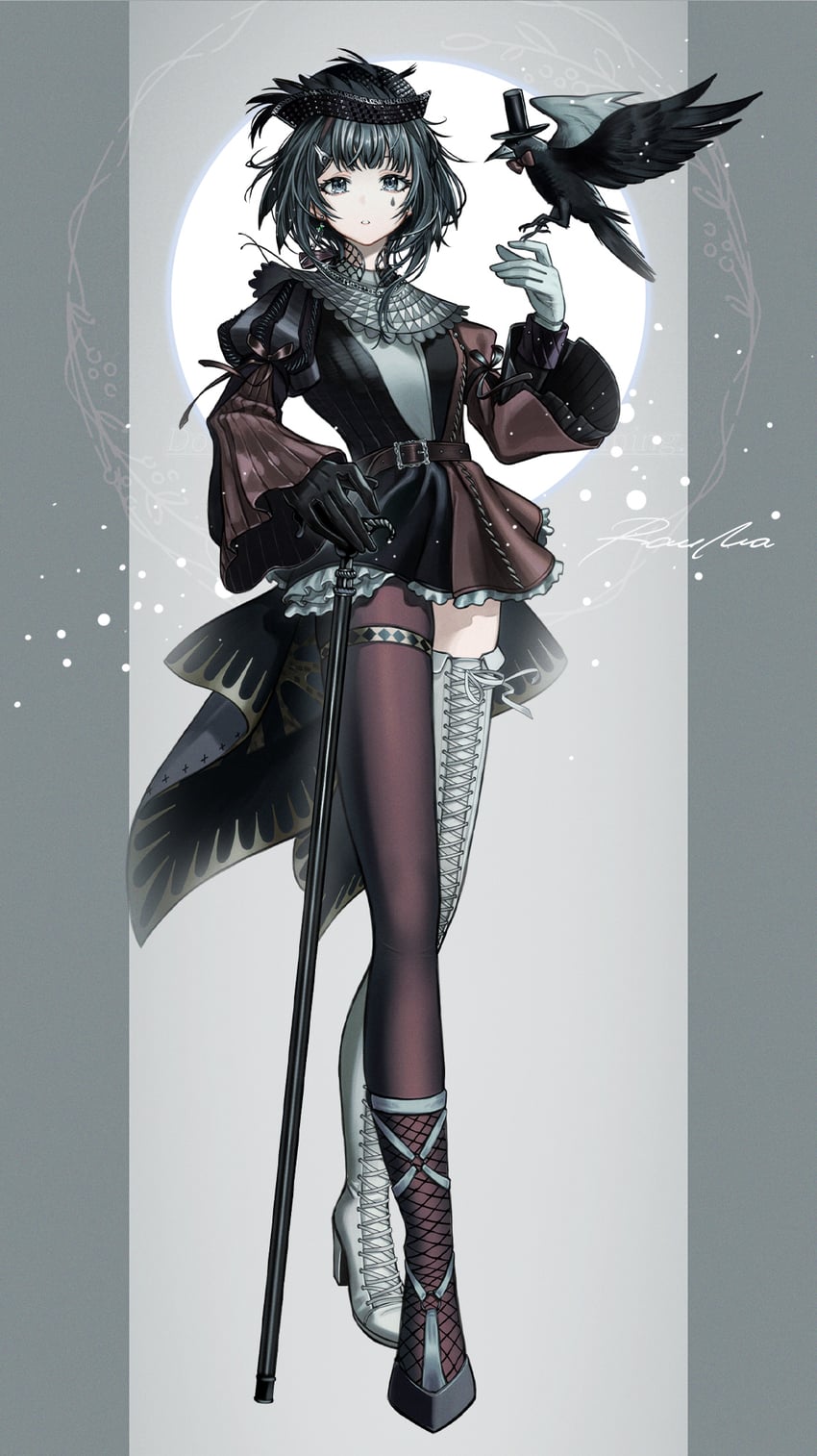la pluma (arknights and 1 more) drawn by rau_ma_(the_rauma001)