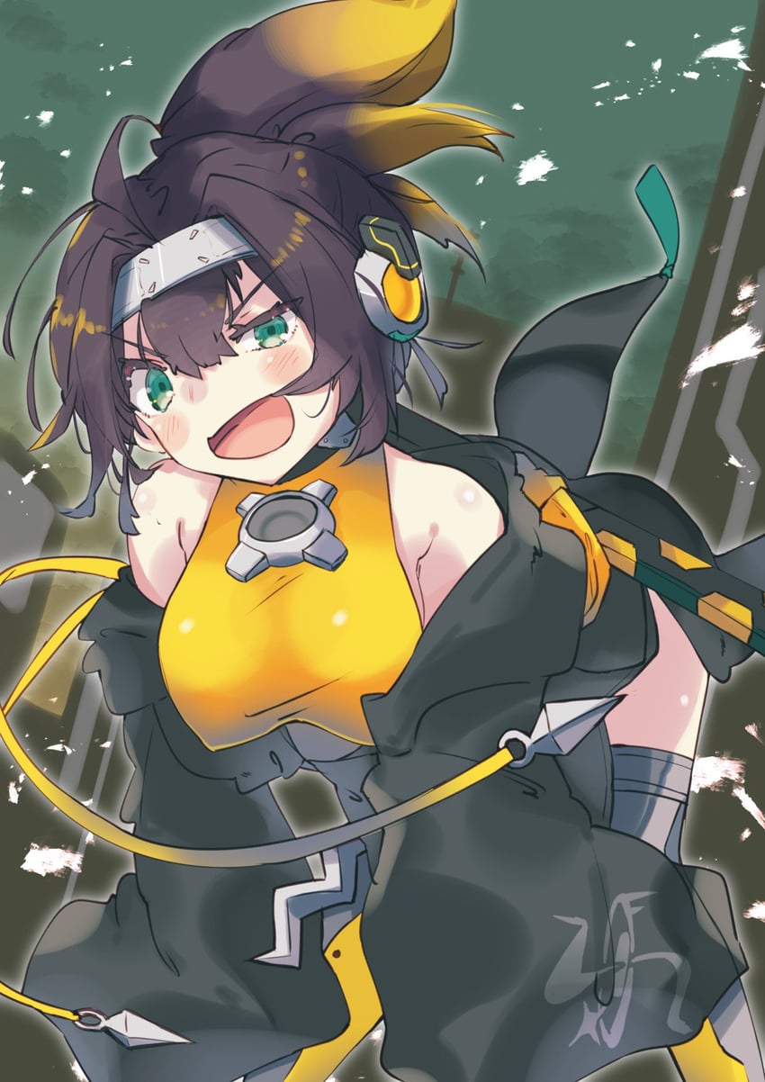 s-force rappa chiyomaru (yu-gi-oh!) drawn by fuji_amiha