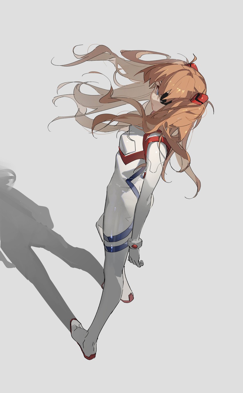souryuu asuka langley (neon genesis evangelion and 2 more) drawn by zhibuji_loom