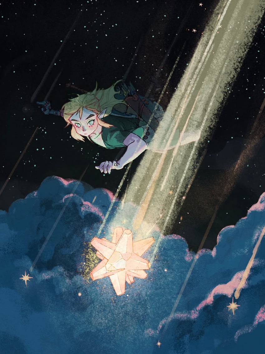 link (the legend of zelda and 1 more) drawn by sue_kim