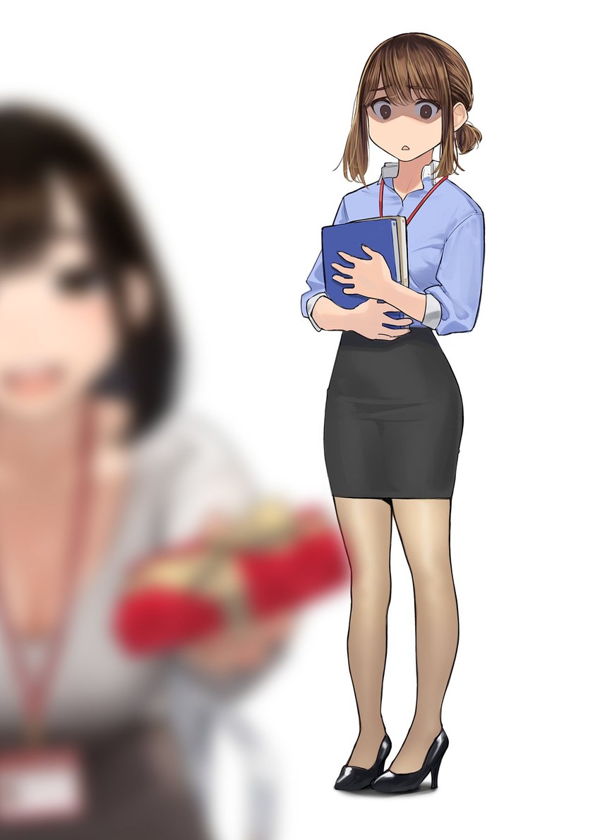 douki-chan and kouhai-chan (ganbare douki-chan) drawn by yomu_(sgt_epper)