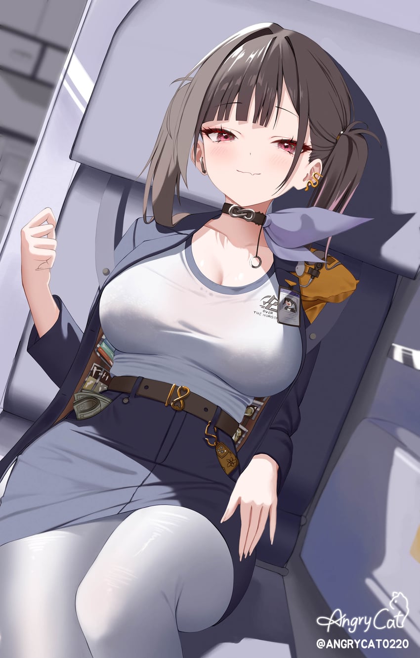 sora (goddess of victory: nikke) drawn by angrycat_(tkuw2438)