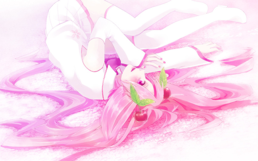hatsune miku and sakura miku (vocaloid) drawn by ai_(pixiv870162)