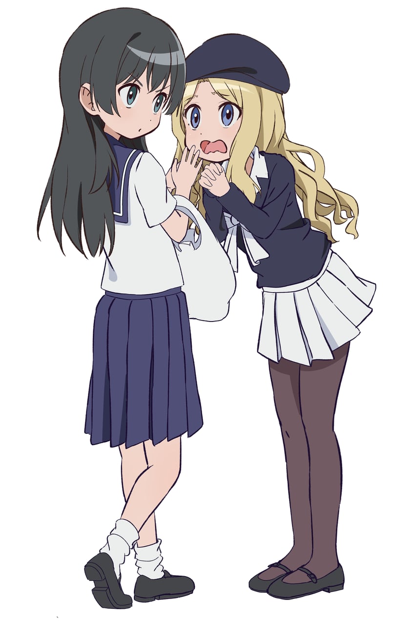 saten ruiko and frenda seivelun (toaru majutsu no index and 2 more) drawn by pension_z