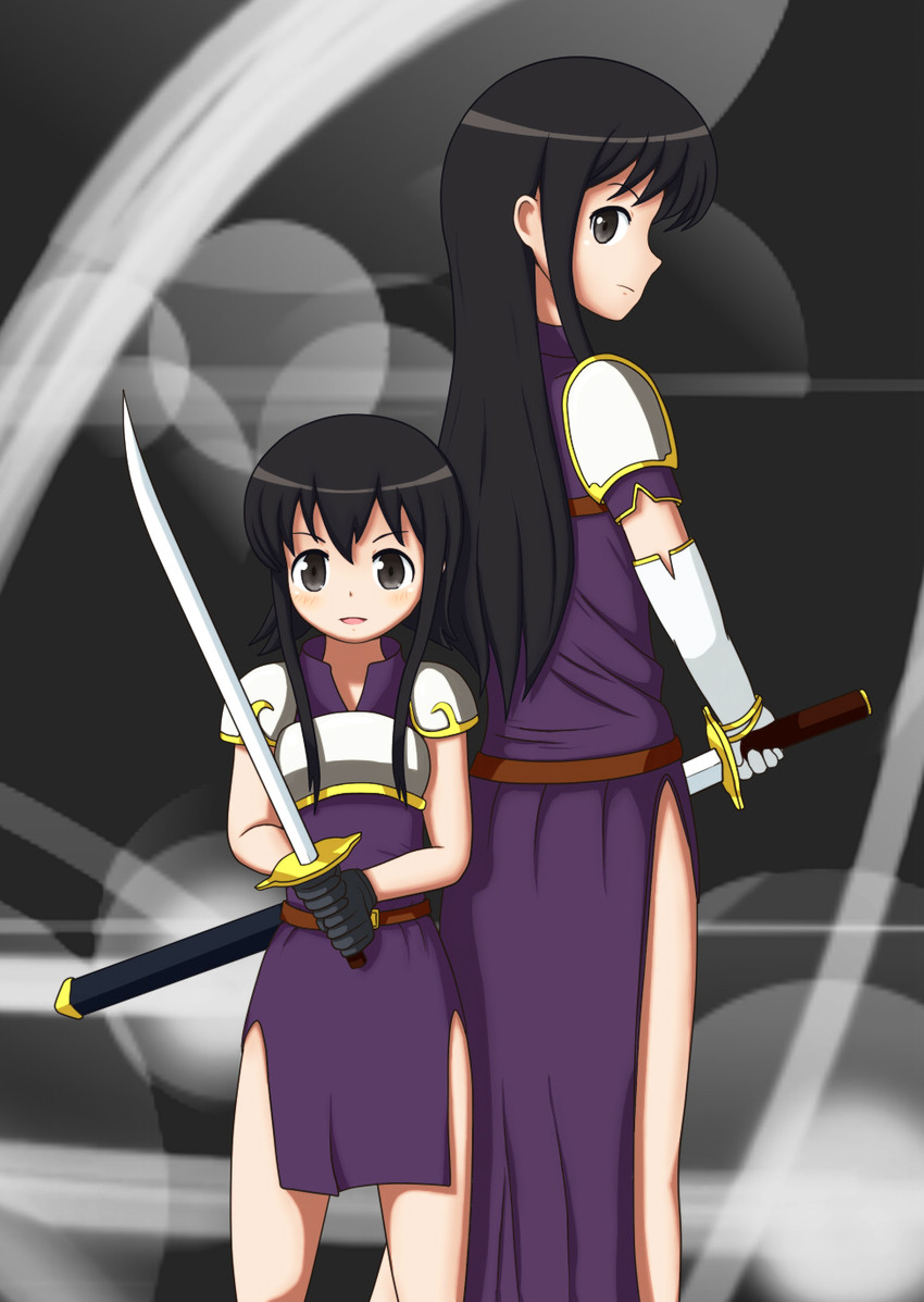 larcei and ayra (fire emblem and 1 more) drawn by midori_(rquick2009)
