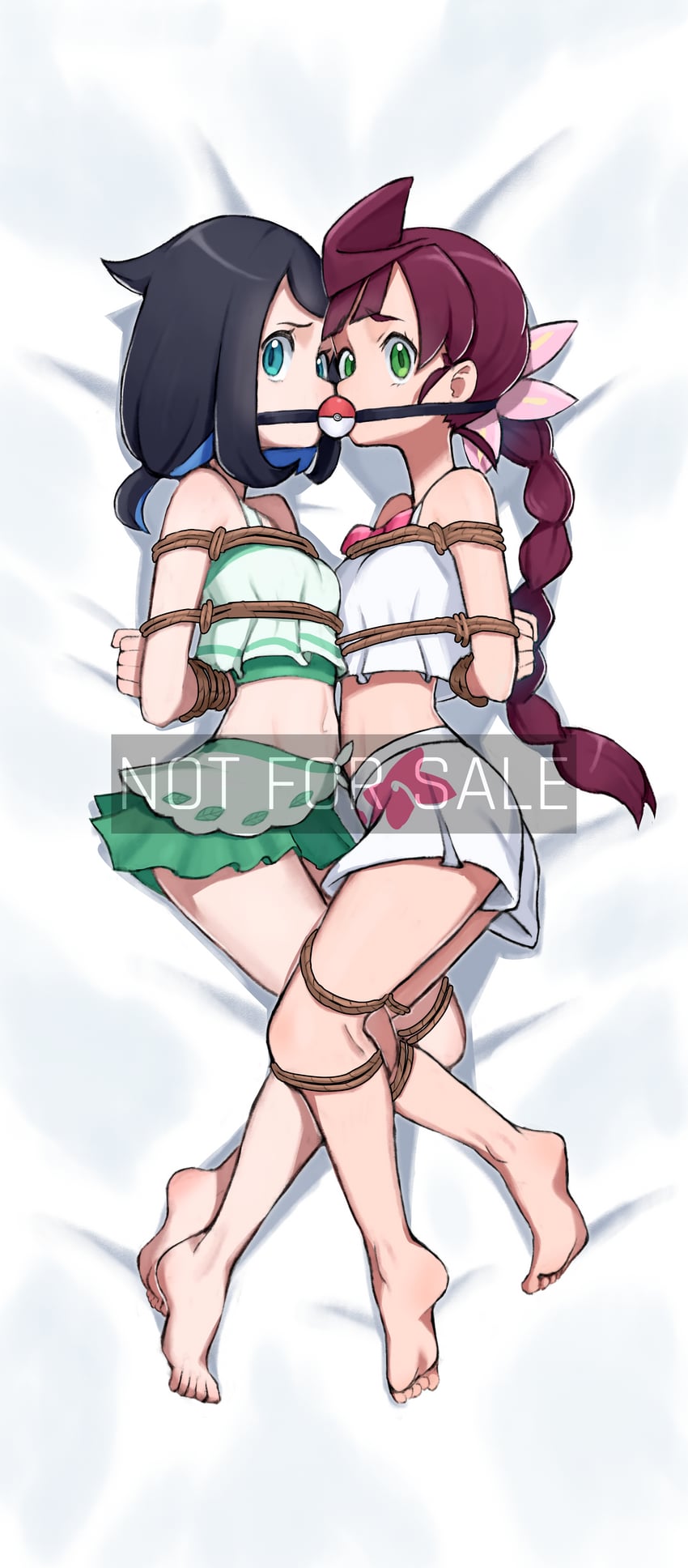 liko and chloe (pokemon and 2 more) drawn by grimmelsdathird