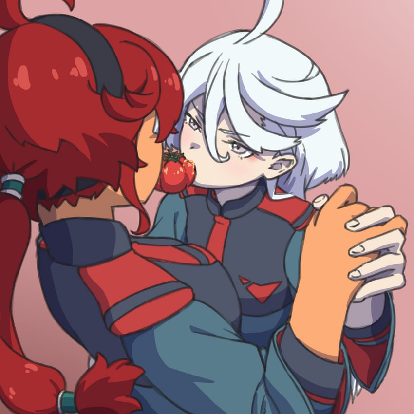 suletta mercury and miorine rembran (gundam and 1 more) drawn by huaronanago