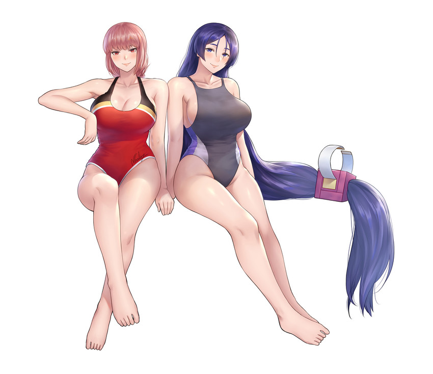 minamoto no raikou and florence nightingale (fate and 1 more) drawn by nhaliz