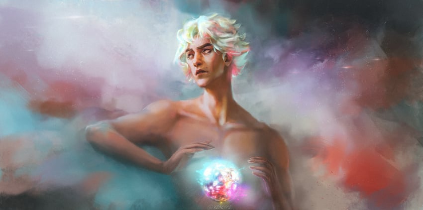 viktor (league of legends and 1 more) drawn by v1scer0