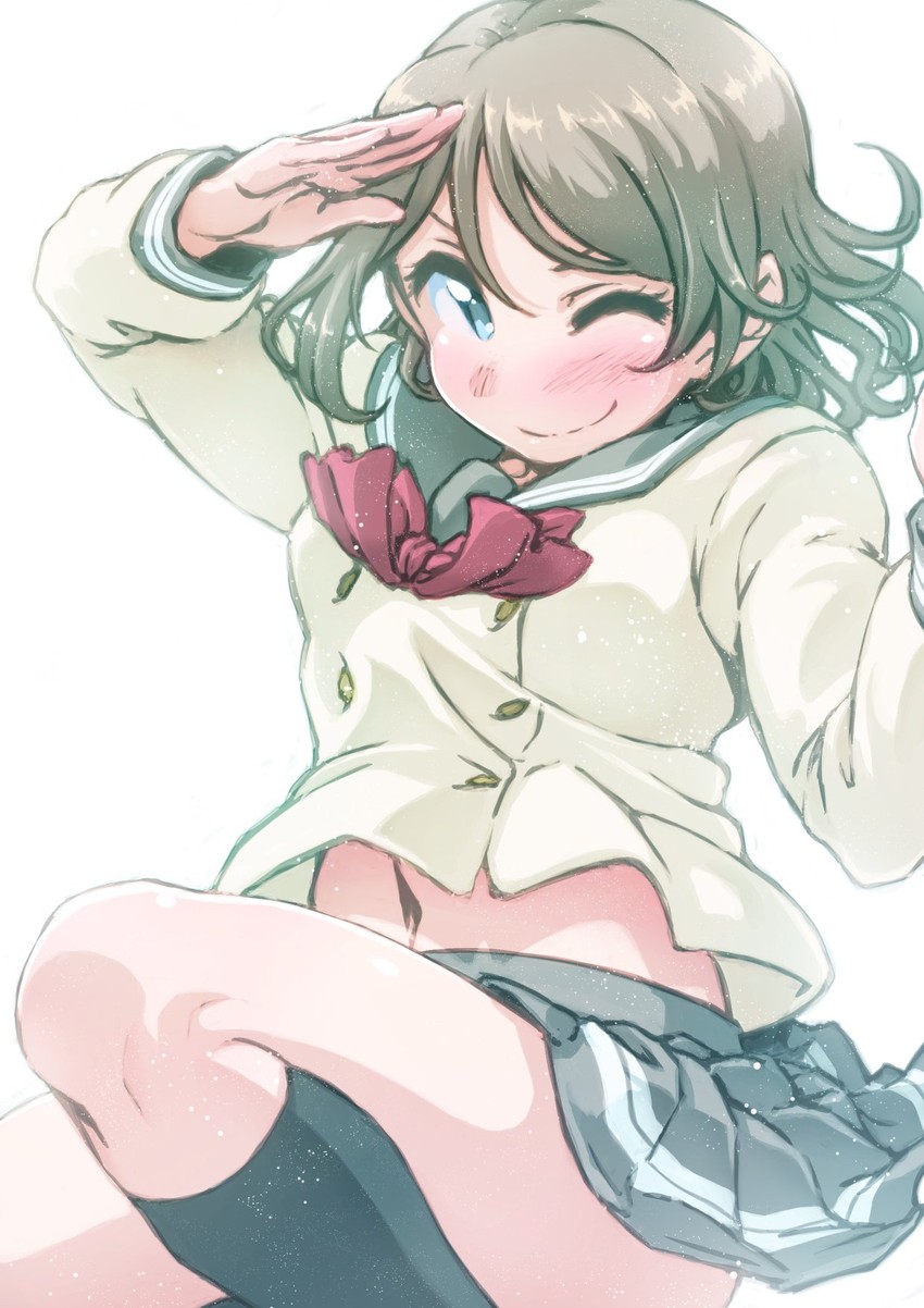 watanabe you (love live! and 1 more) drawn by ayumu-k