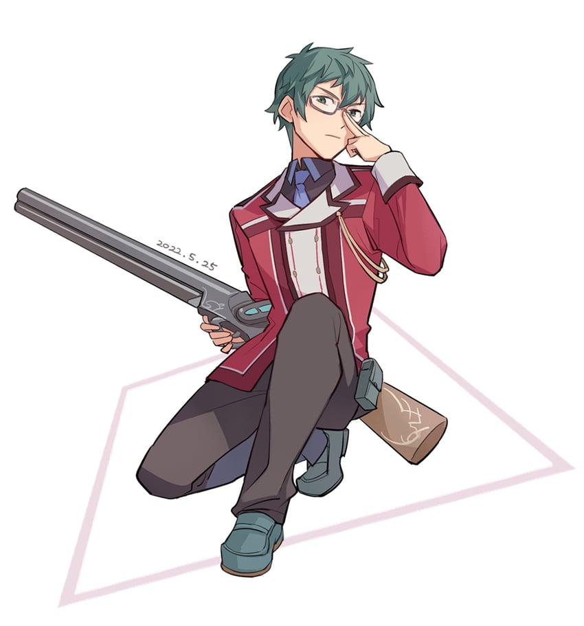 machias regnitz (eiyuu densetsu and 2 more) drawn by feng_you