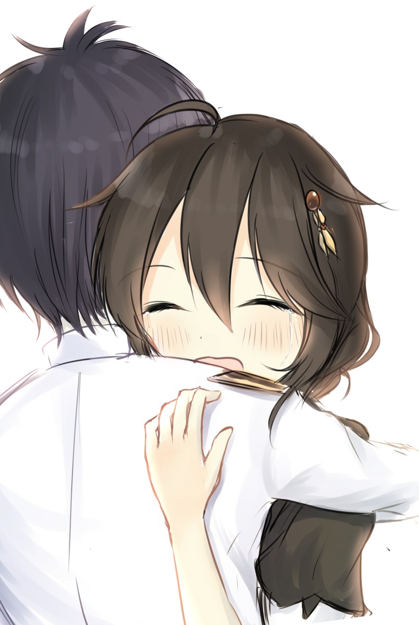 shigure and shigure kai ni (kantai collection) drawn by uzuki_tsukuyo