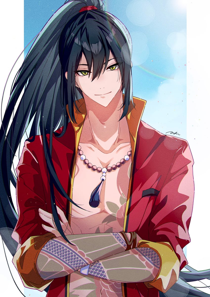 yan qing (fate and 1 more) drawn by mochiyc