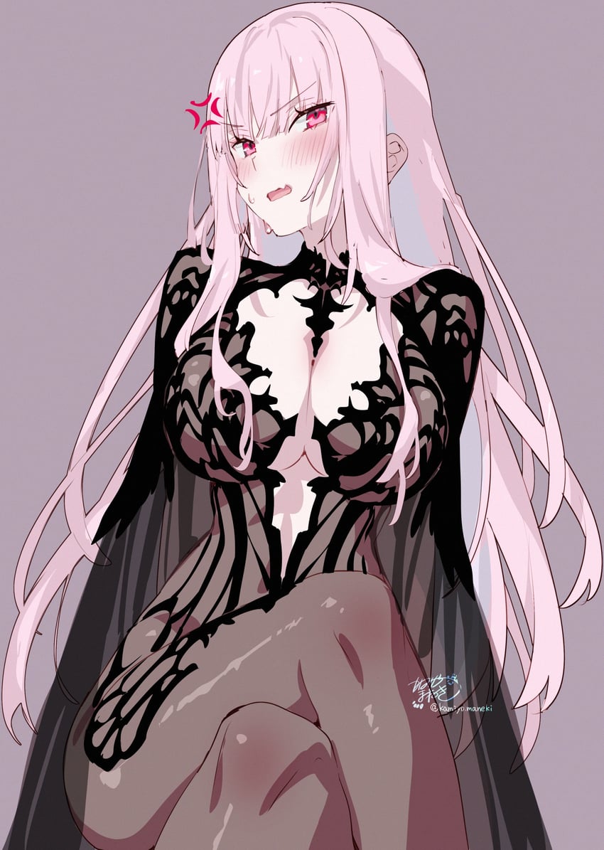 mori calliope (hololive and 1 more) drawn by kamiya_maneki