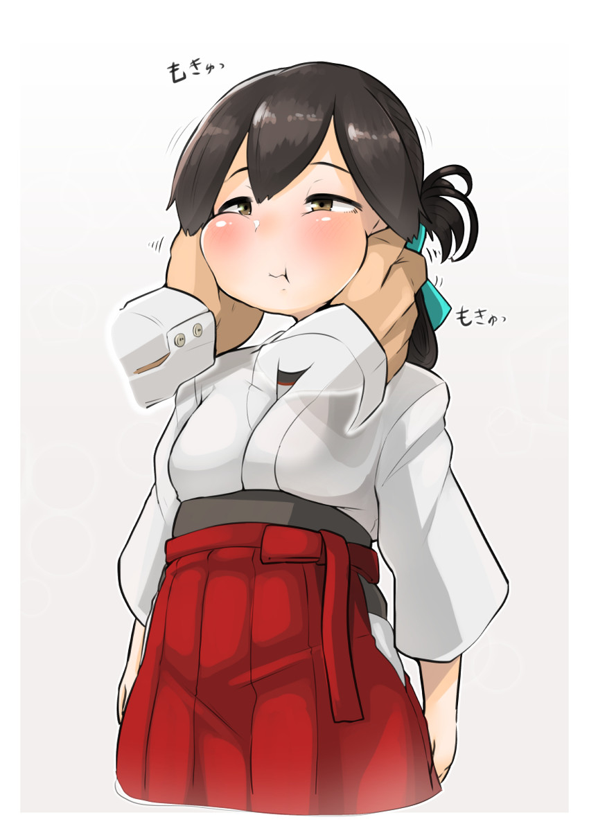 admiral and kasuga maru (kantai collection) drawn by konoshige_(ryuun)