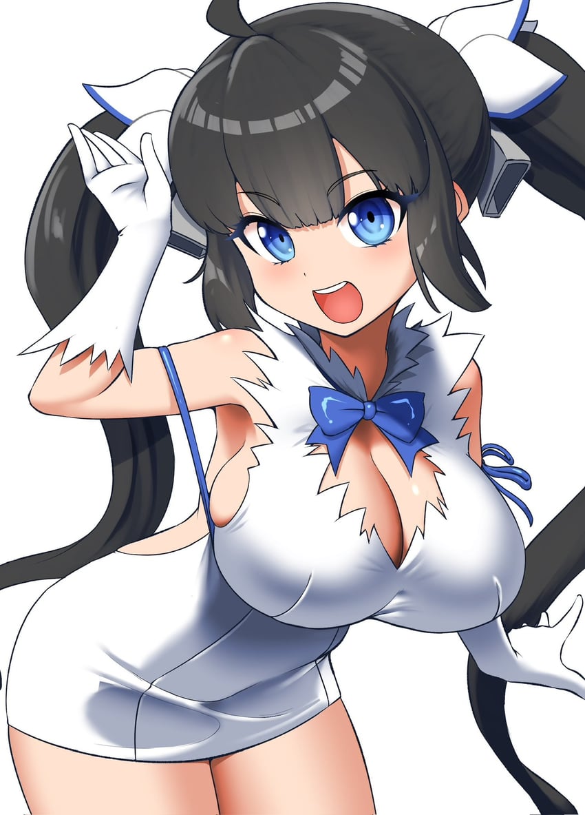 hestia (dungeon ni deai wo motomeru no wa machigatteiru darou ka) drawn by pero_(pero7762)