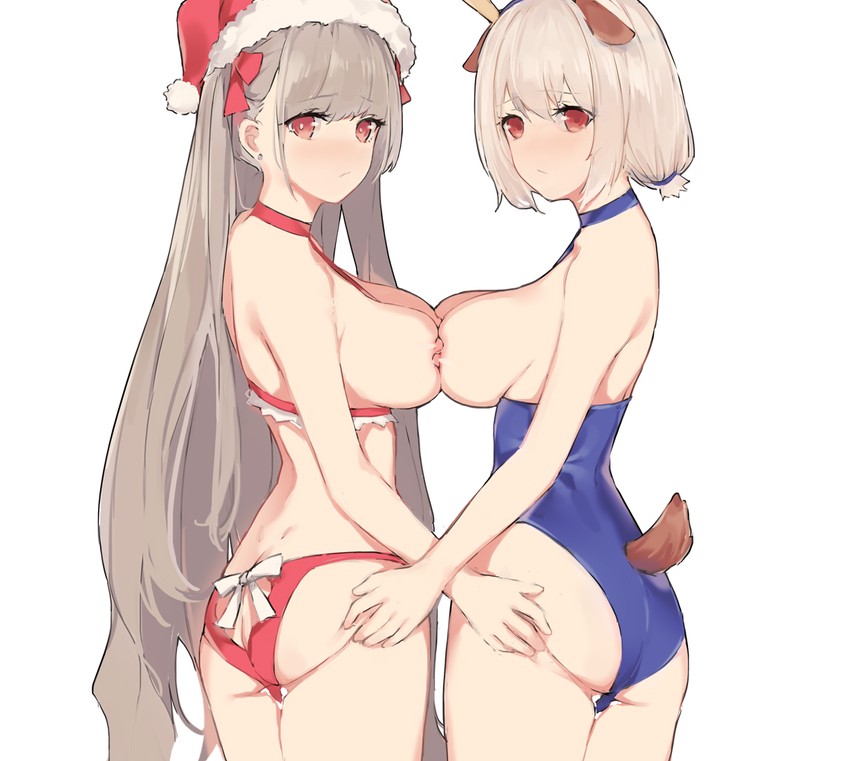 formidable and sirius (azur lane) drawn by prpr_friends