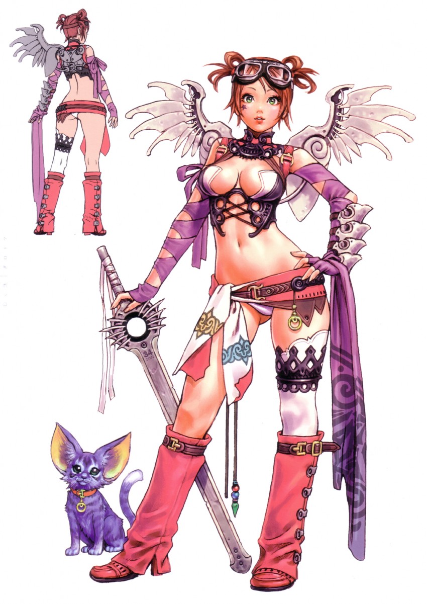 pocco (original and 1 more) drawn by yamashita_shun'ya