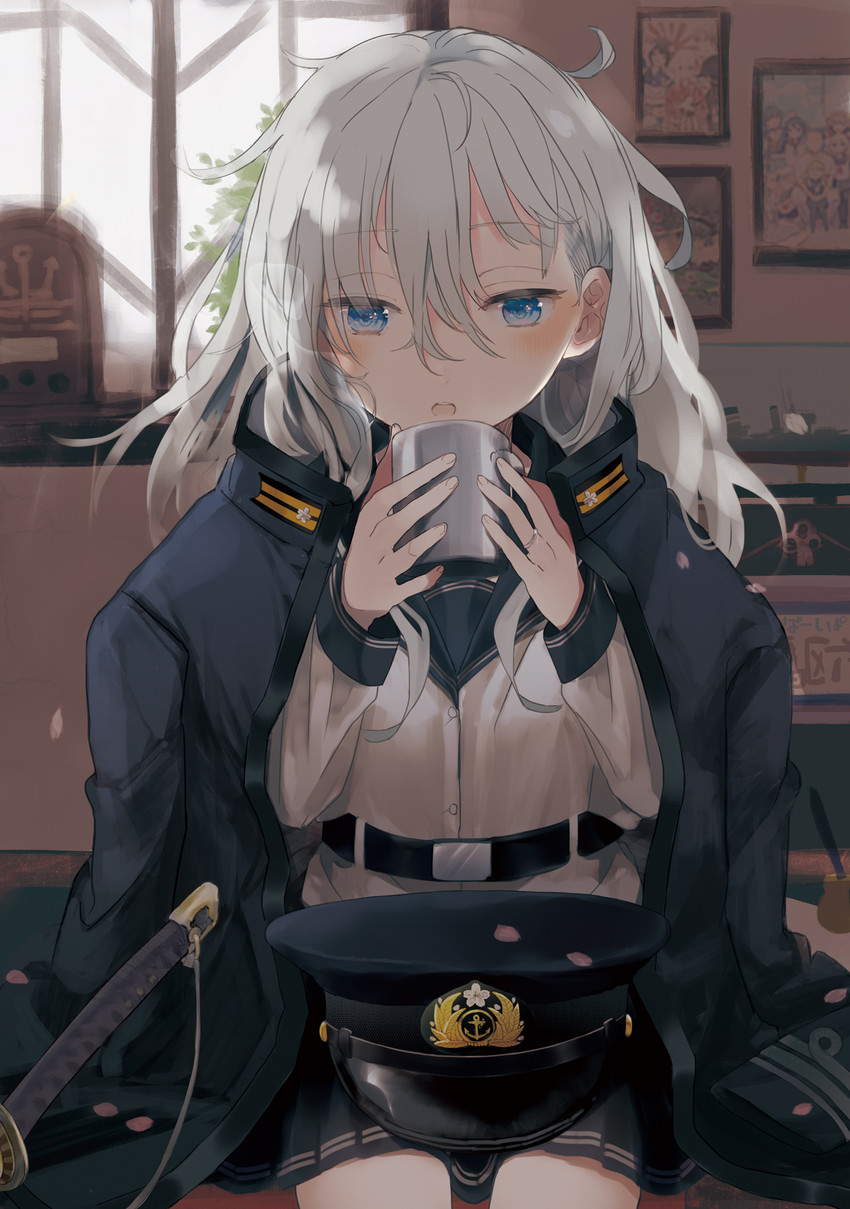 hibiki and verniy (kantai collection) drawn by zizi_(zizioxo)