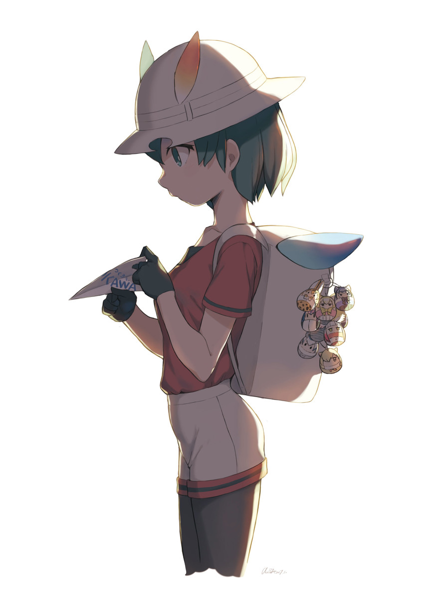 serval, kaban, common raccoon, fennec, japanese crested ibis, and 3 more (kemono friends) drawn by cloba