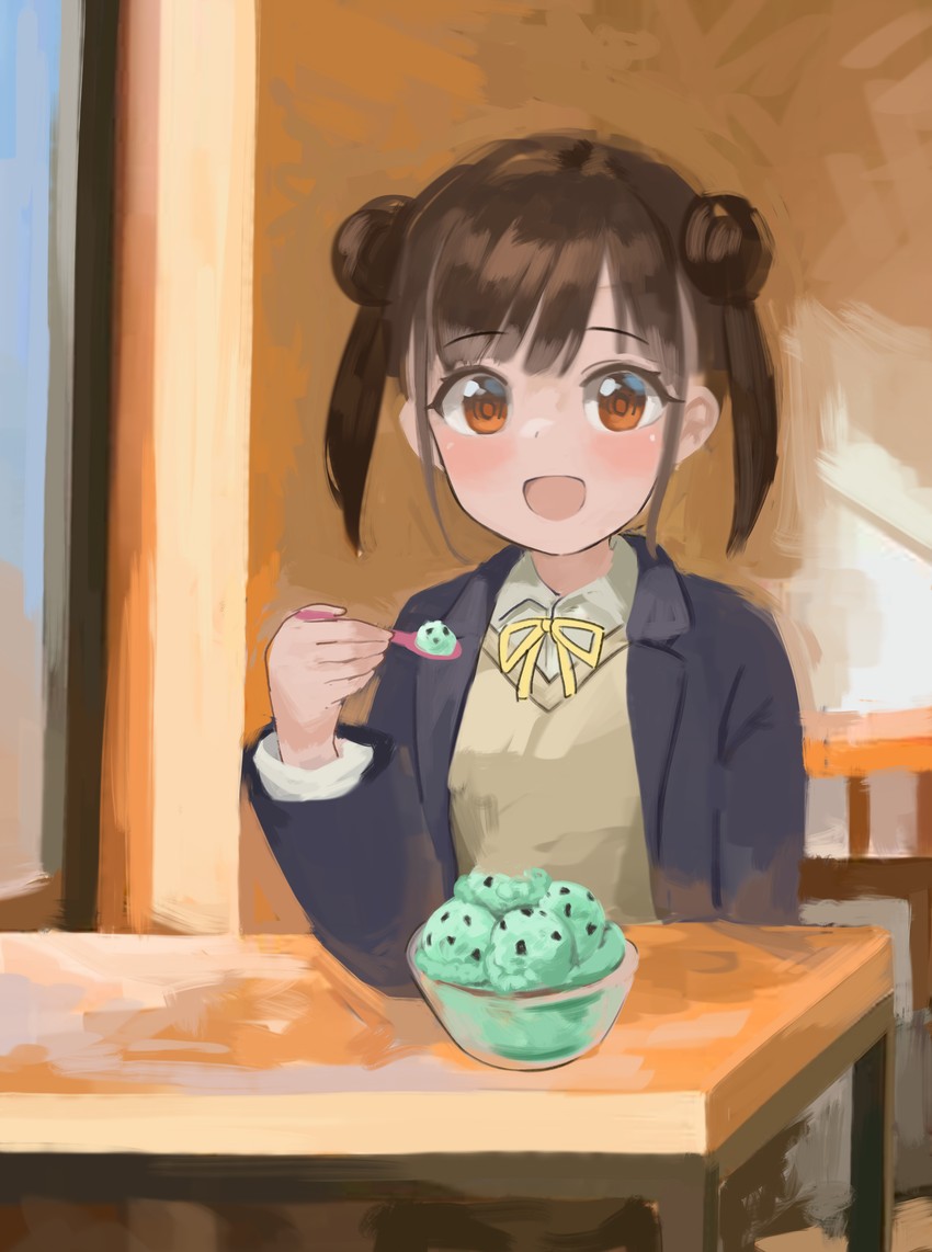 sonoda chiyoko (idolmaster and 1 more) drawn by pocari_(sq551)