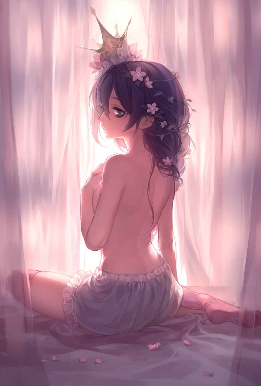 tojo nozomi (love live! and 2 more) drawn by silverwing