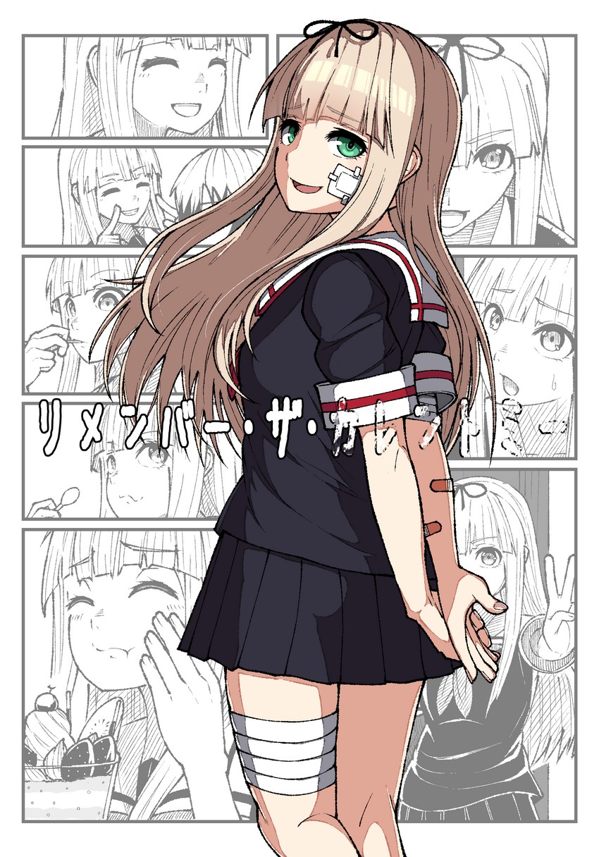 yuudachi (kantai collection) drawn by mitsuashi_kurae