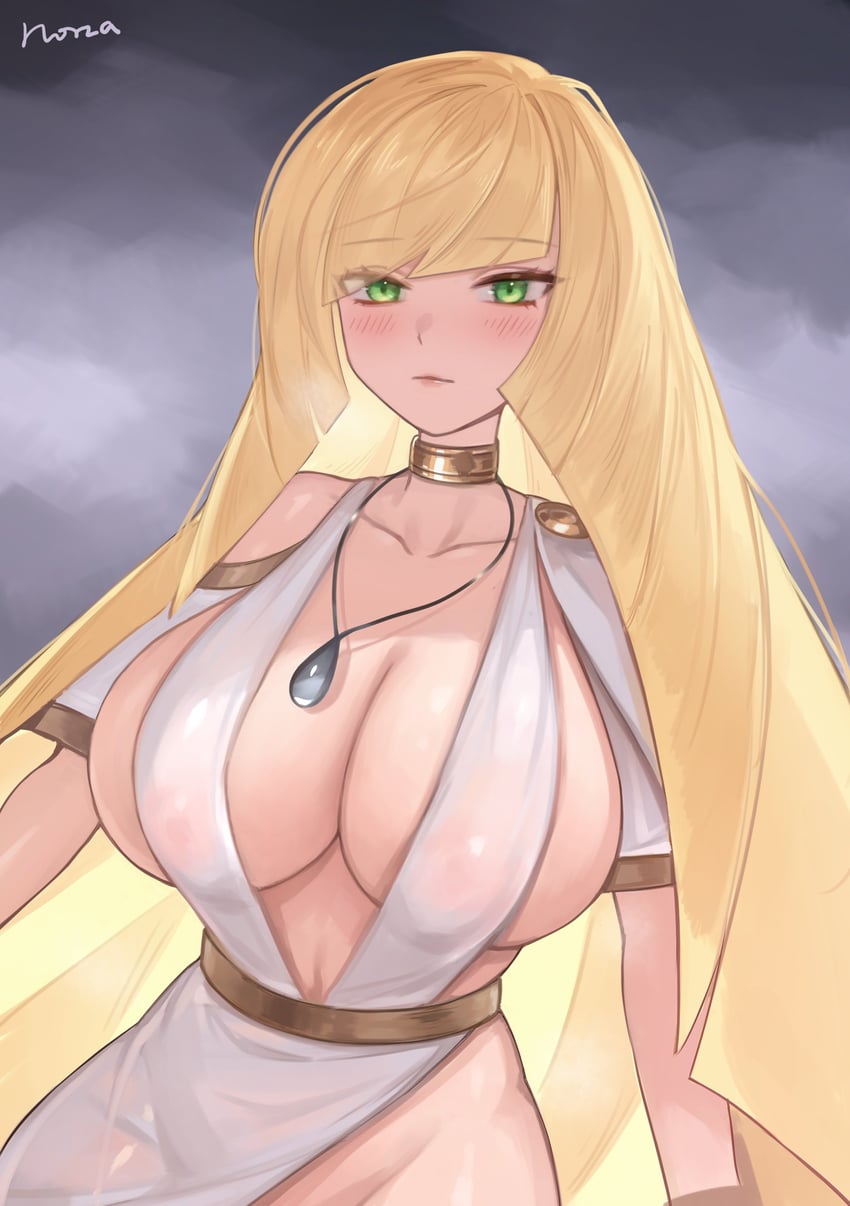 lusamine (pokemon and 1 more) drawn by norza