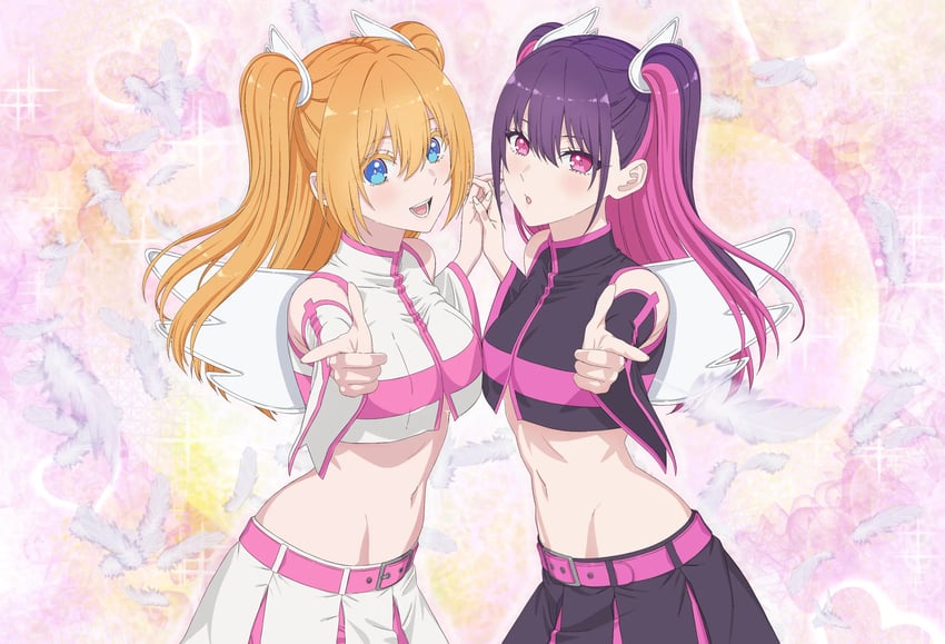 amano ririsa, liliel, tachibana mikari, and miriella (2.5 jigen no ririsa)