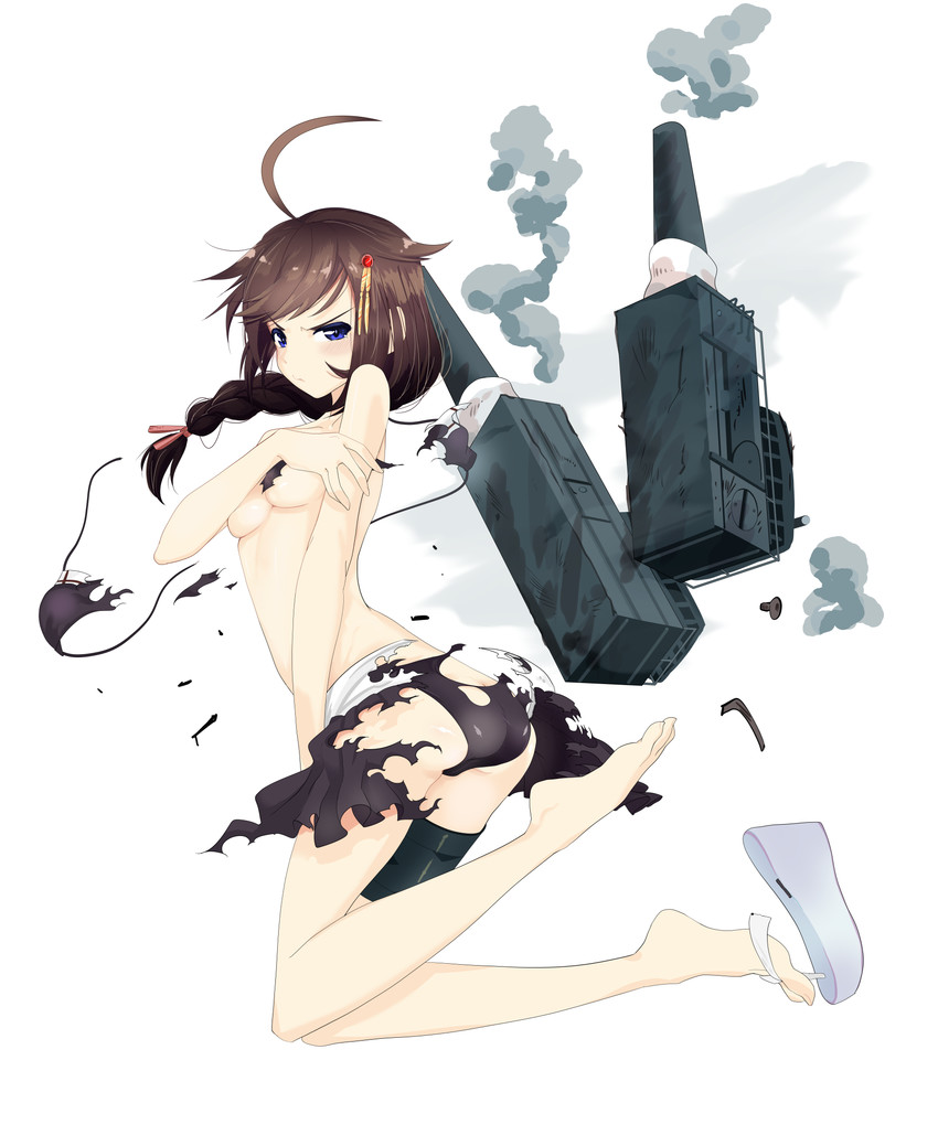 shigure and shigure kai ni (kantai collection) drawn by tong_(kirisaki312)