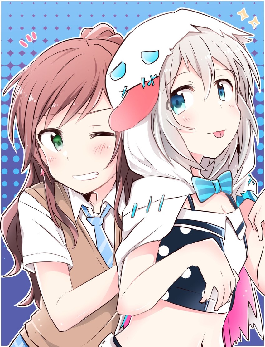 aoba moca and imai lisa (bang dream!) drawn by yasaka_syu