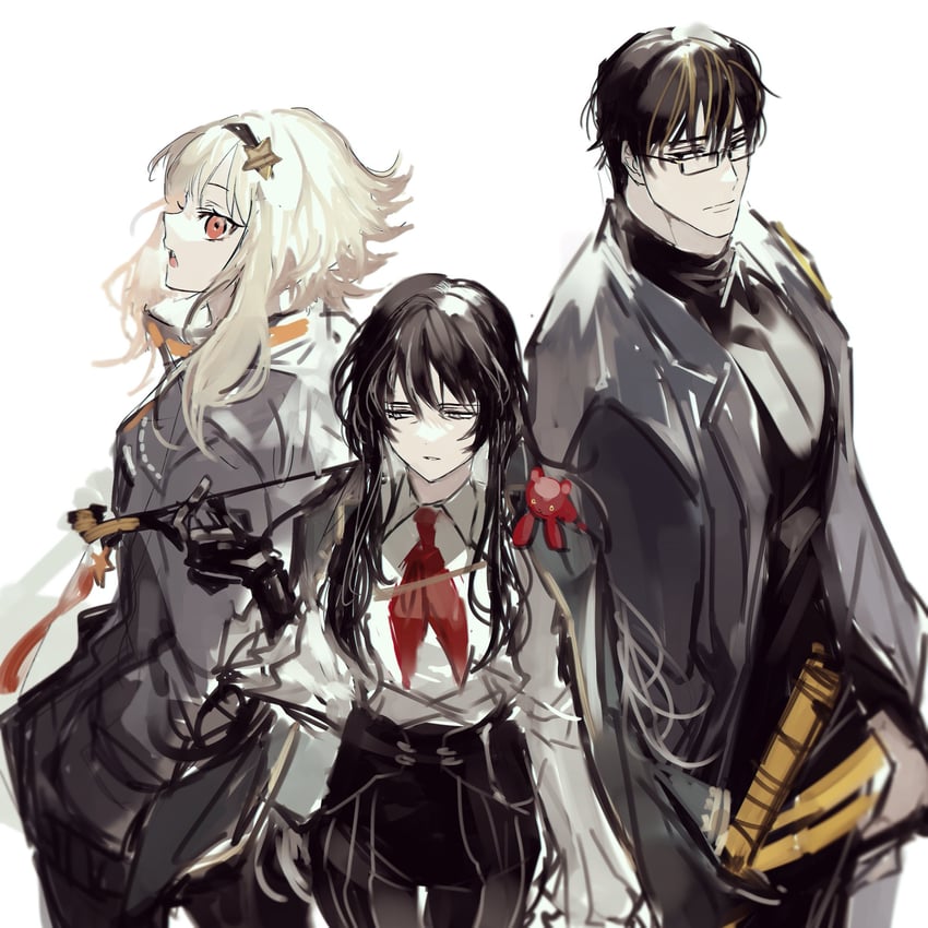 moses, vespa crabro, and ezra (project moon and 1 more) drawn by remsrar