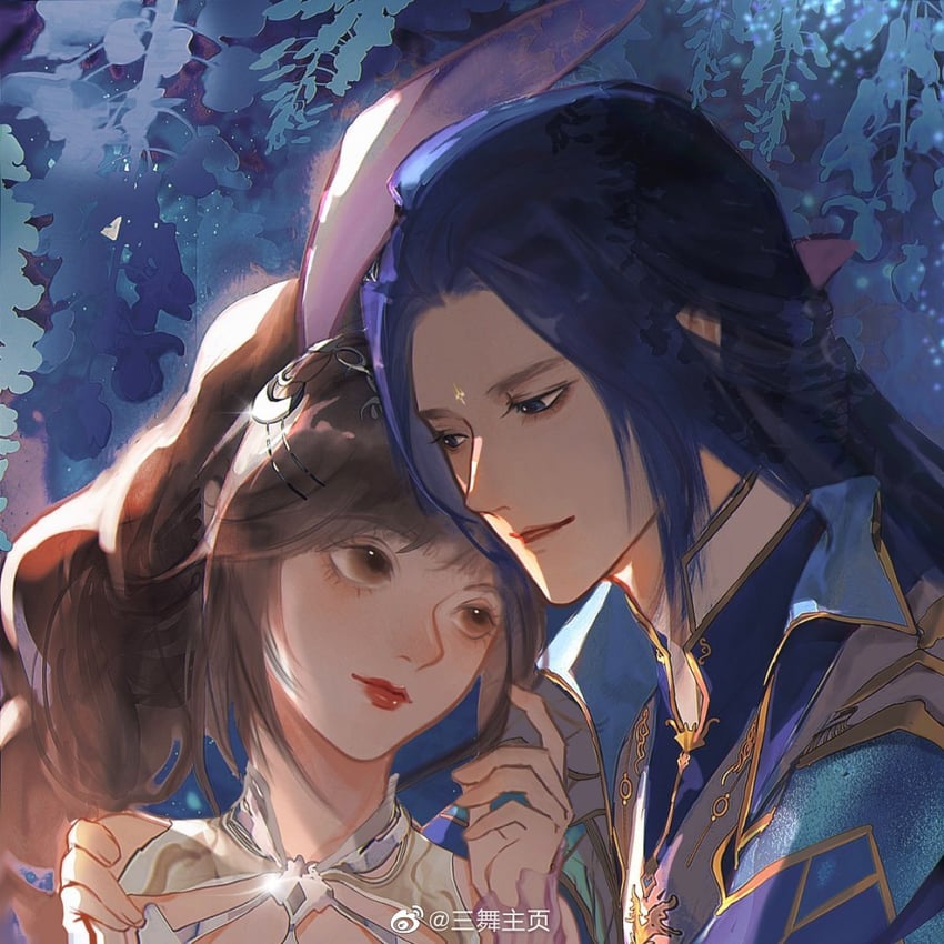 xiao wu and tang san (douluo dalu) drawn by xie_yu_(n)