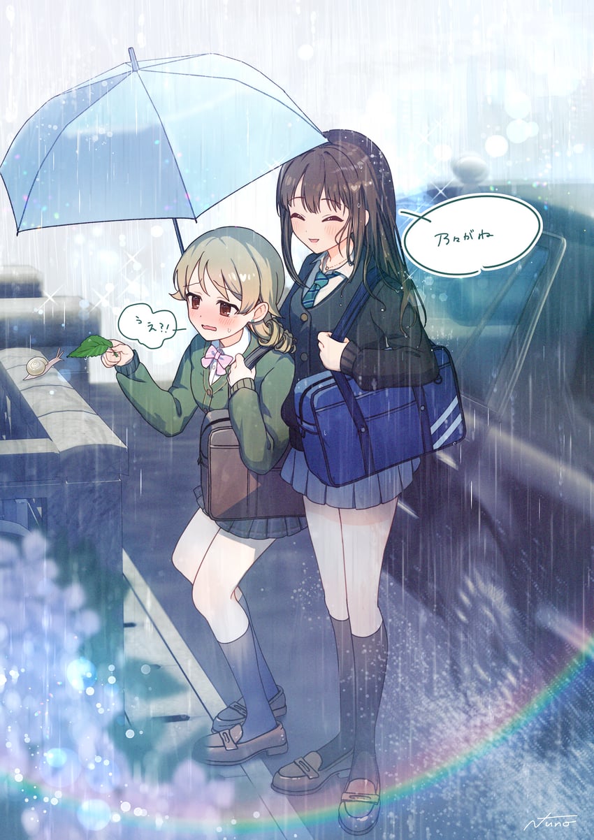 shibuya rin and morikubo nono (idolmaster and 1 more) drawn by yukinuno