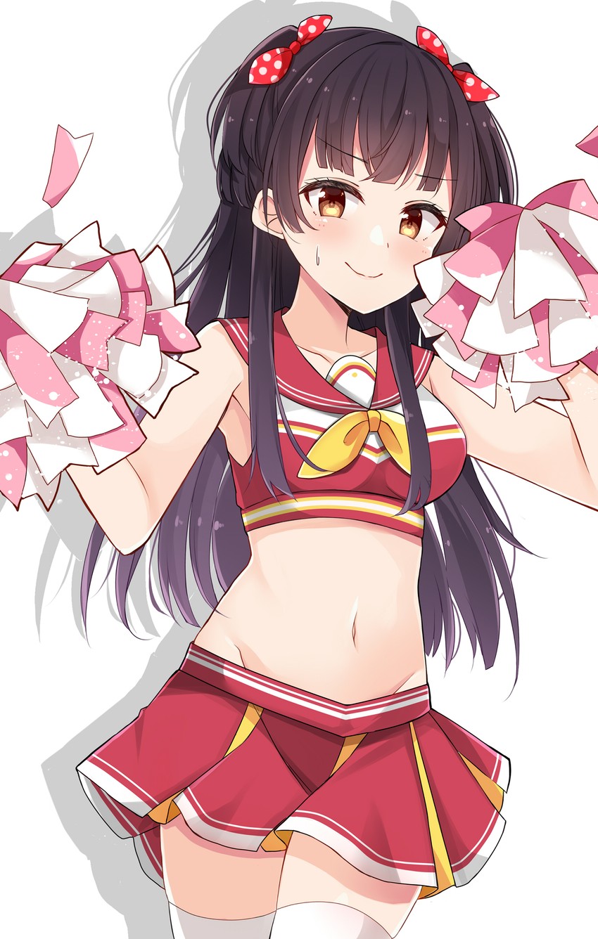 mayuzumi fuyuko (idolmaster and 1 more) drawn by amidada