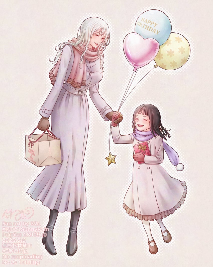 nico robin and nico olvia (one piece) drawn by 321