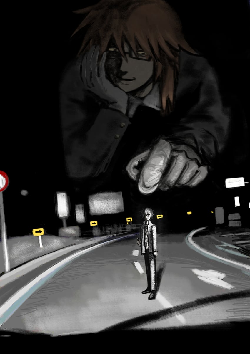 randal ivory and tsukada satoru (randal's friends) drawn by kyu_nai3390
