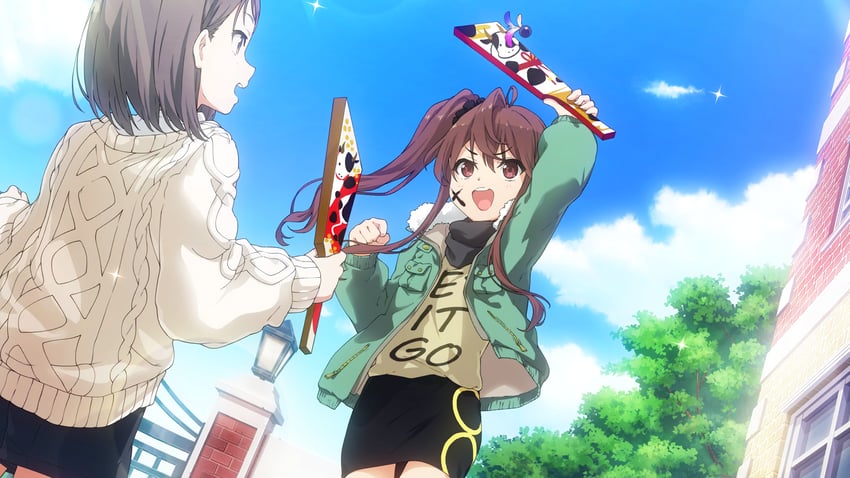 toda jun and hiiragi tsubomi (22/7 and 1 more)