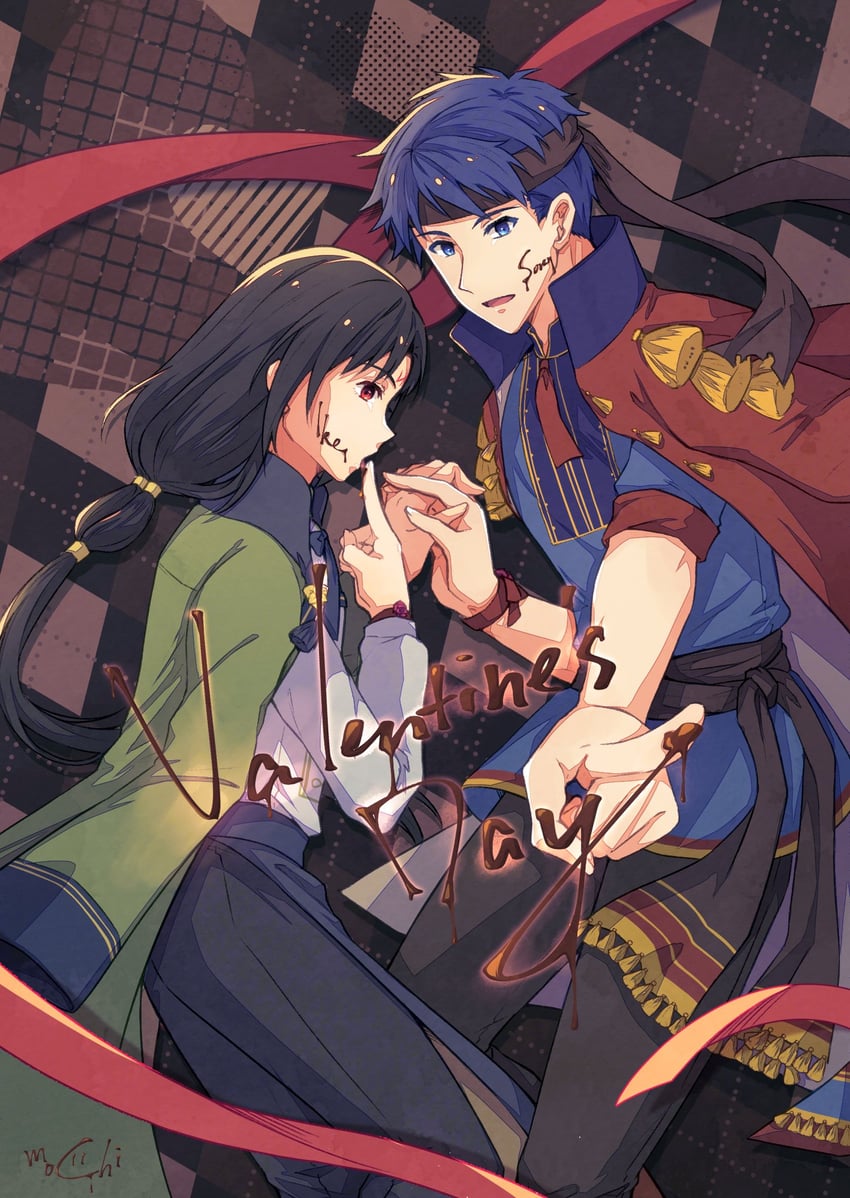 ike and soren (fire emblem and 2 more) drawn by mochi88543