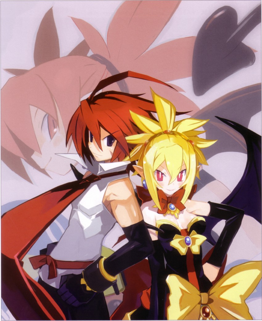 etna, rozalin, and adell (disgaea and 1 more) drawn by harada_takehito