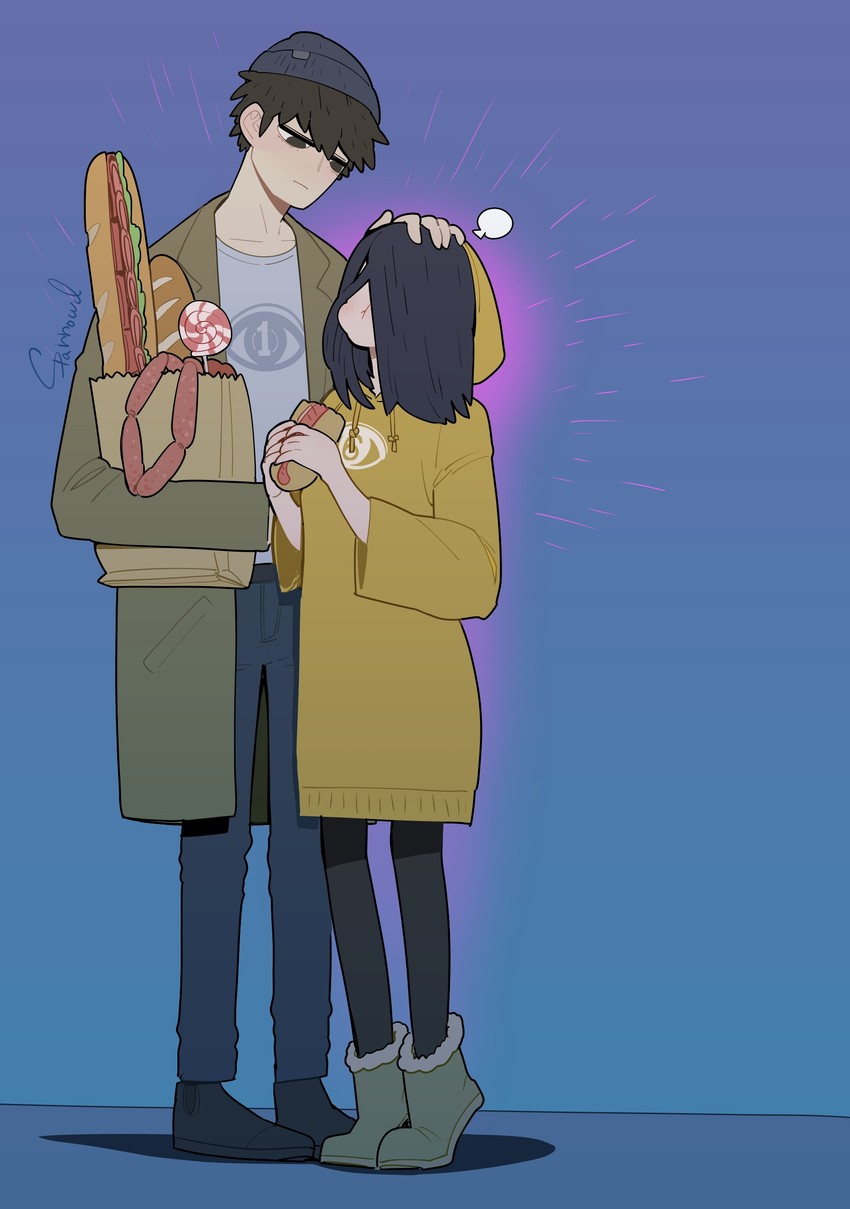 six and mono (little nightmares and 1 more) drawn by sparrowl