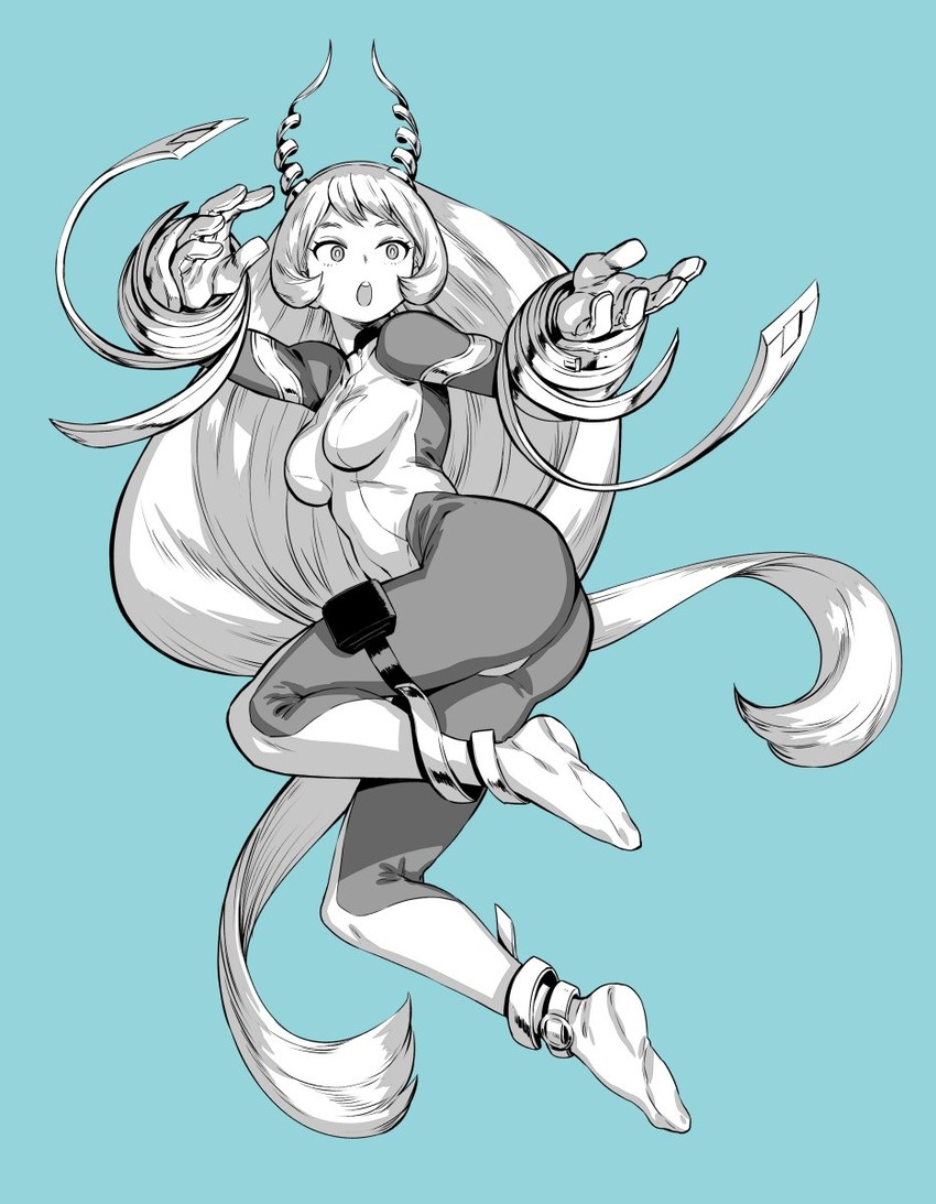 hado nejire (boku no hero academia) drawn by murakami_hisashi