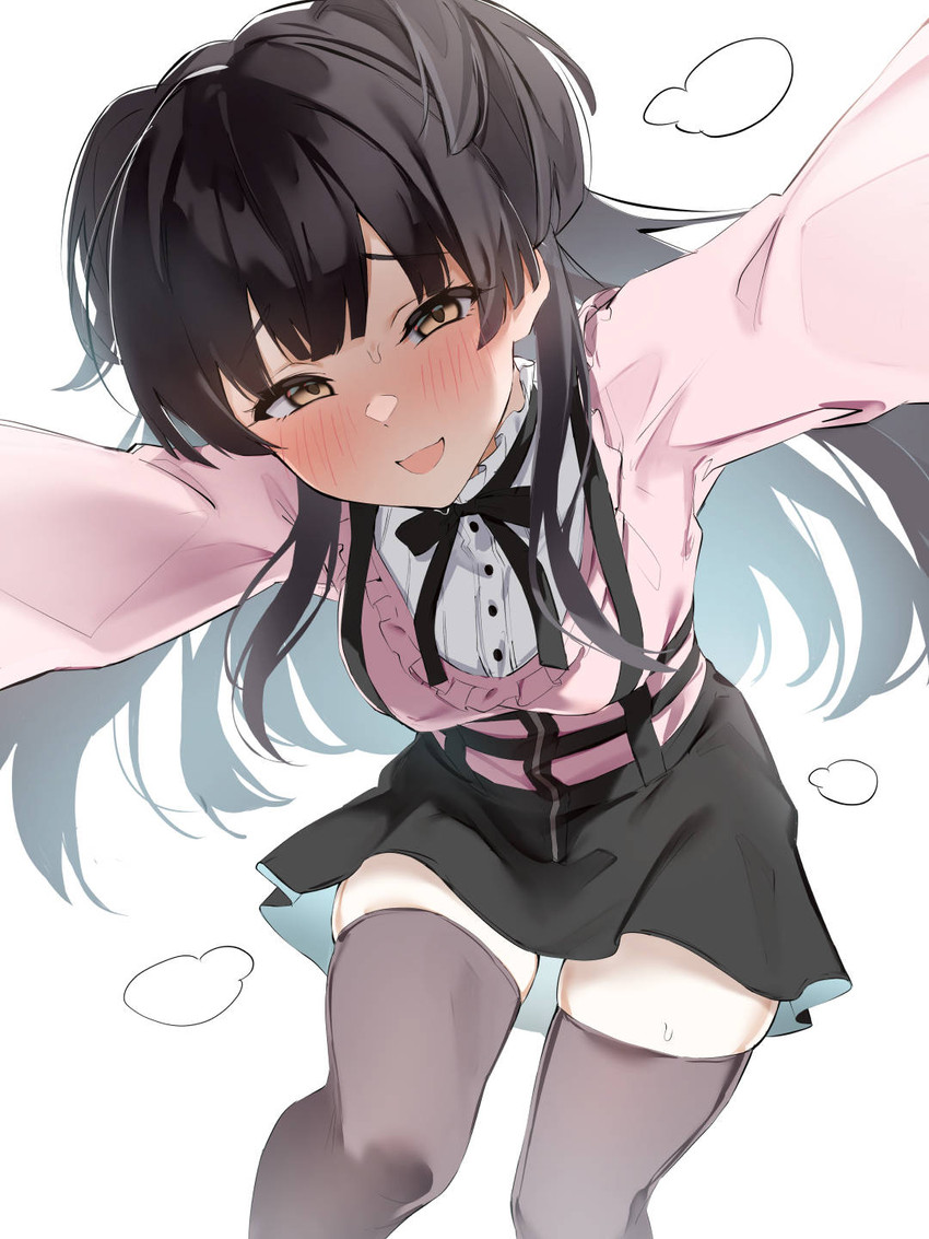 mayuzumi fuyuko (idolmaster and 1 more) drawn by karan