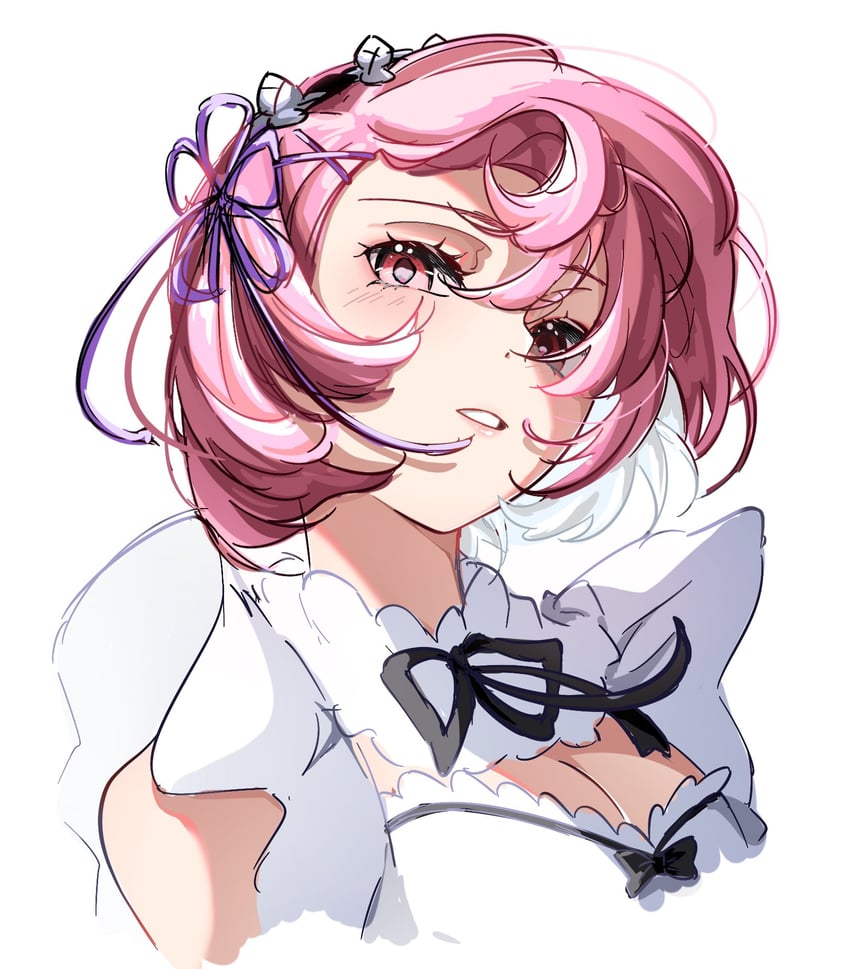 ram (re:zero kara hajimeru isekai seikatsu) drawn by olivia66949612