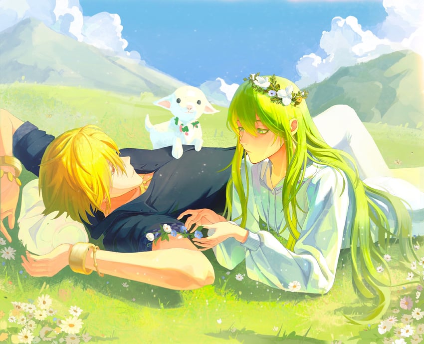 enkidu and gilgamesh (fate and 1 more) drawn by yutang88572