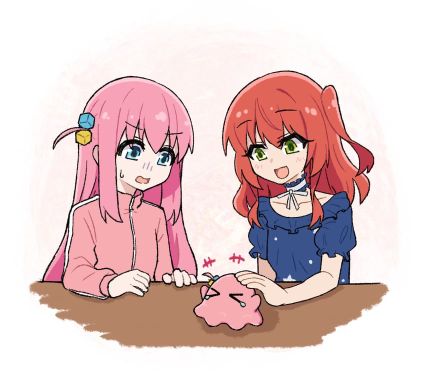 gotoh hitori and kita ikuyo (bocchi the rock!) drawn by tsw74194938