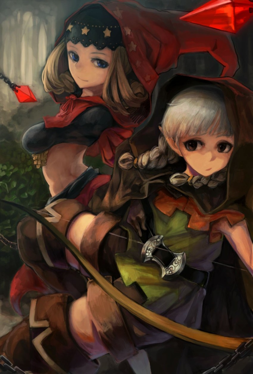 elf and velvet (dragon's crown and 2 more) drawn by toro3